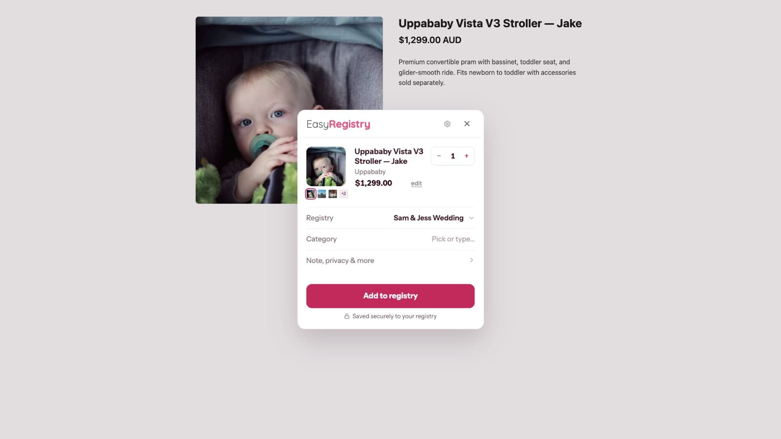 Cover Image for The Add to EasyRegistry Button for Chrome Is Here