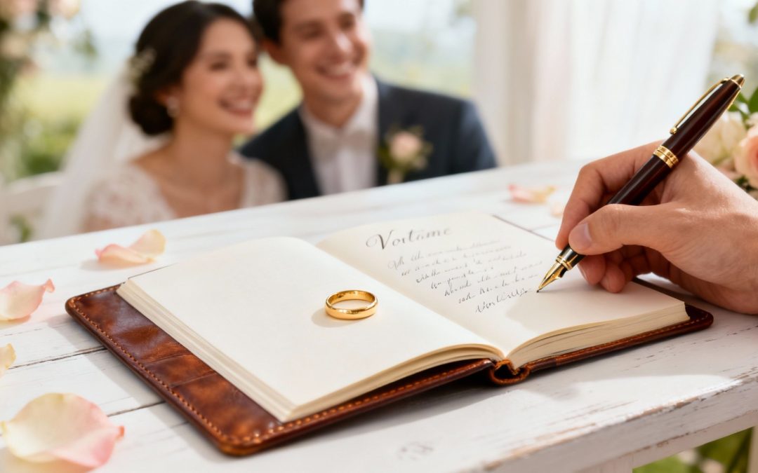 How to Write Wedding Vows Without the Stress