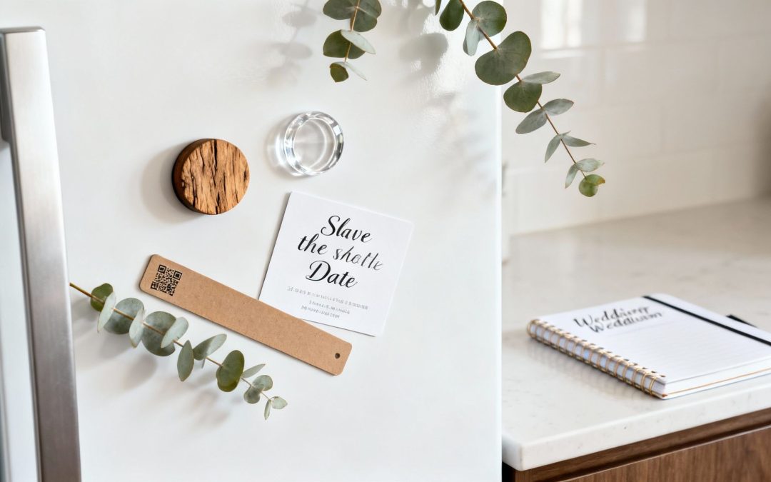 A Modern Guide to Wedding Save The Date Magnets in Australia