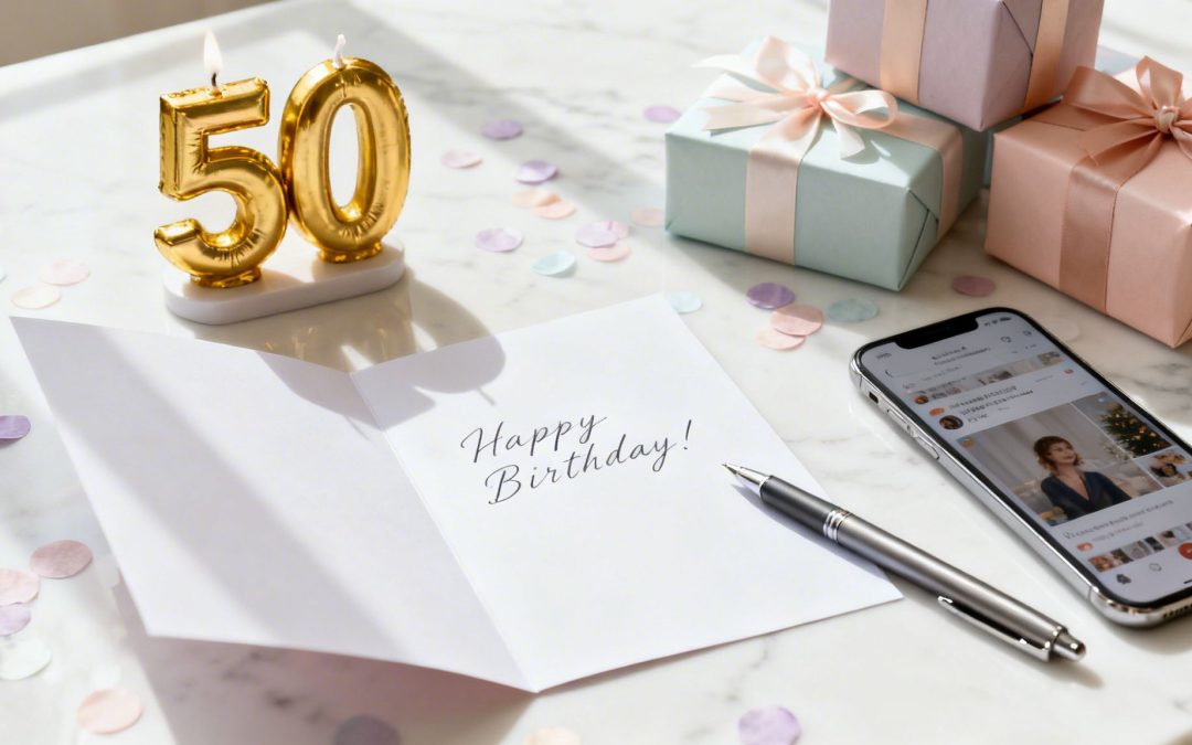 8 Unforgettable 50th Birthday Wishes to Celebrate a Milestone in 2026