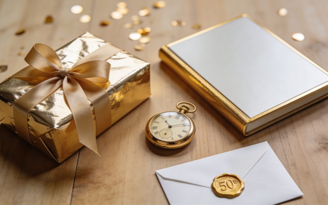 A 50th Anniversary Gift Guide for 2026: Golden Ideas