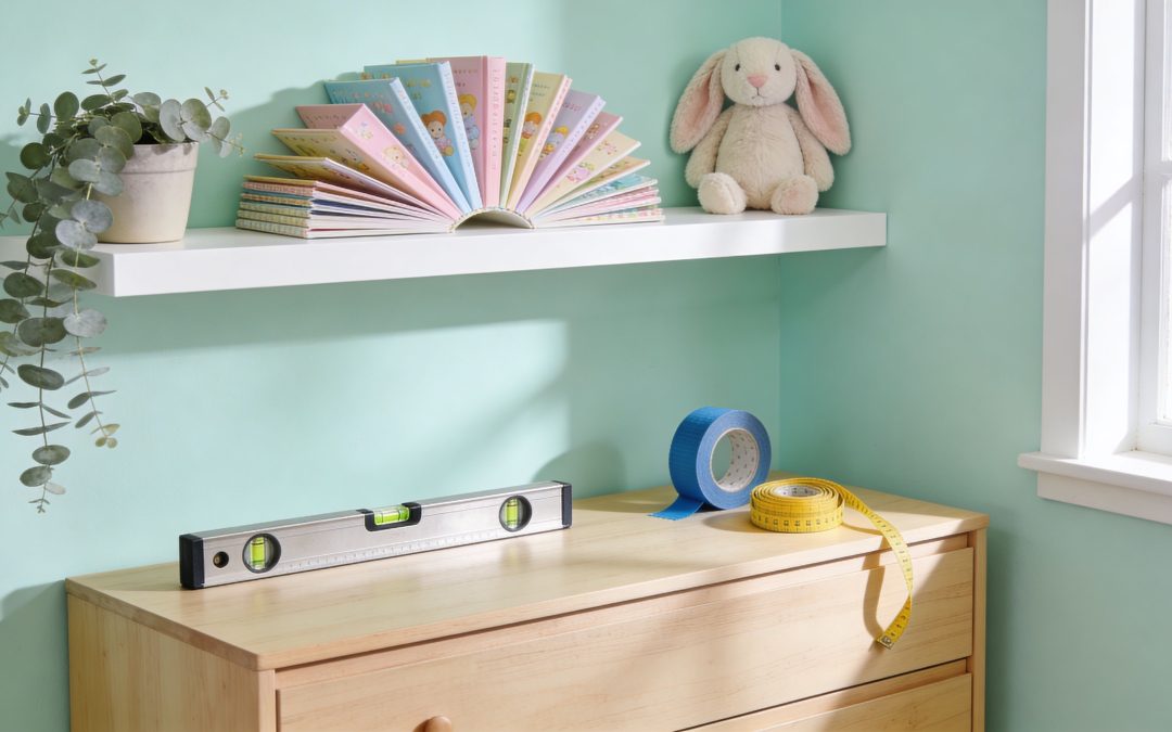 Wall Shelves for Nursery: Choose, Install & Style